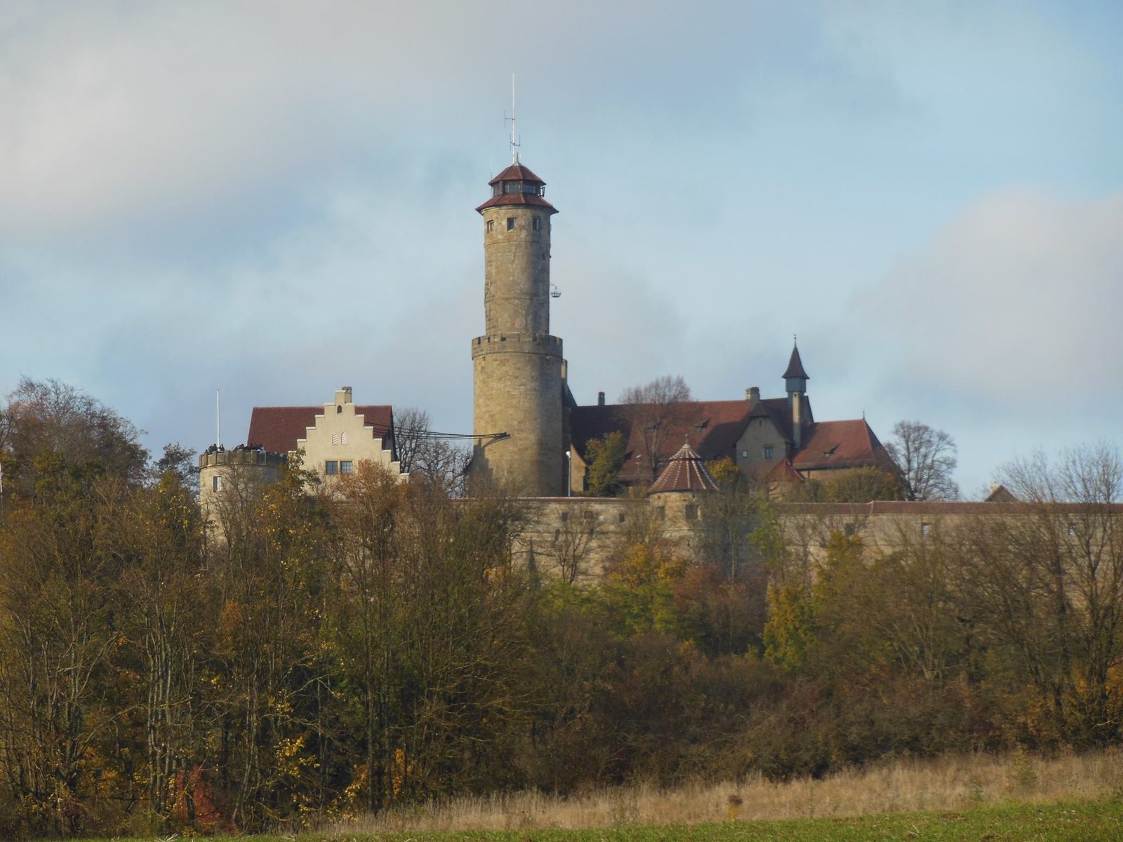 Blick von Wildensorg auf die Altenburg